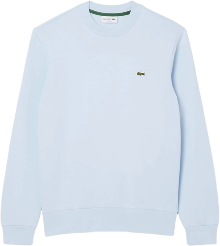 Lacoste Fleece Crewneck Sweatshirt LIGHT BLUE image