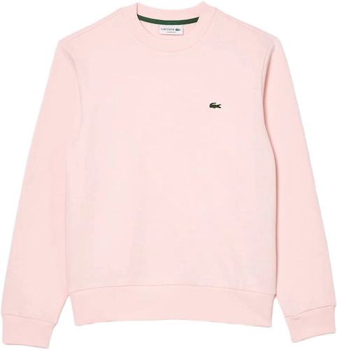 Lacoste Fleece Crewneck Sweatshirt Light Pink image