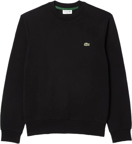 Lacoste Fleece Crewneck Sweatshirt Black image