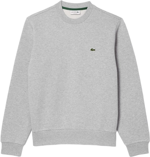 Image de Lacoste Fleece Crewneck Sweatshirt LIGHT HEATHERED GREY