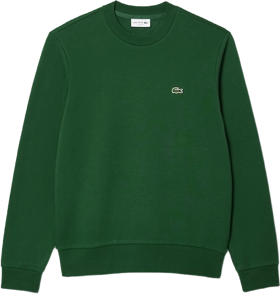 Lacoste Fleece Crewneck Sweatshirt PINE GREEN