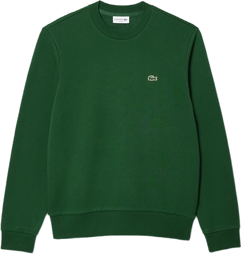 Lacoste Fleece Crewneck Sweatshirt Pine Green image