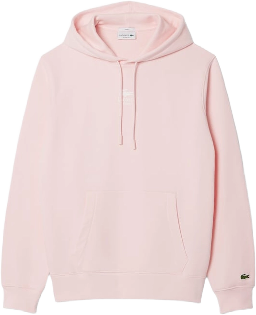 Lacoste Print Hoodie LIGHT PINK