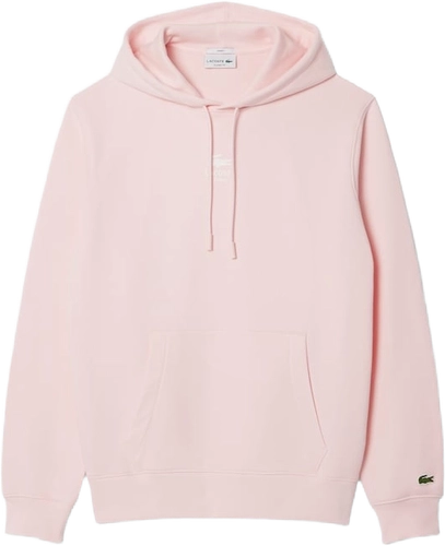 Lacoste Print Hoodie Light Pink image