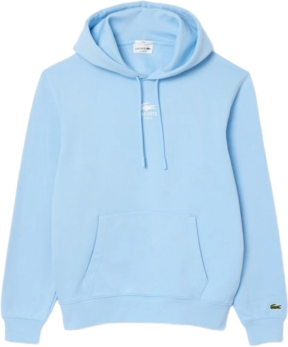 Lacoste Print Hoodie PALE BLUE image