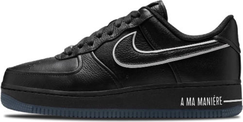 A Ma Maniere Nike Air Force 1 Low Black Hf4084 001 image