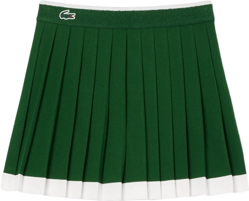 Lacoste Ultra Dry Tennis Heritage Stretch Skirt GREEN image