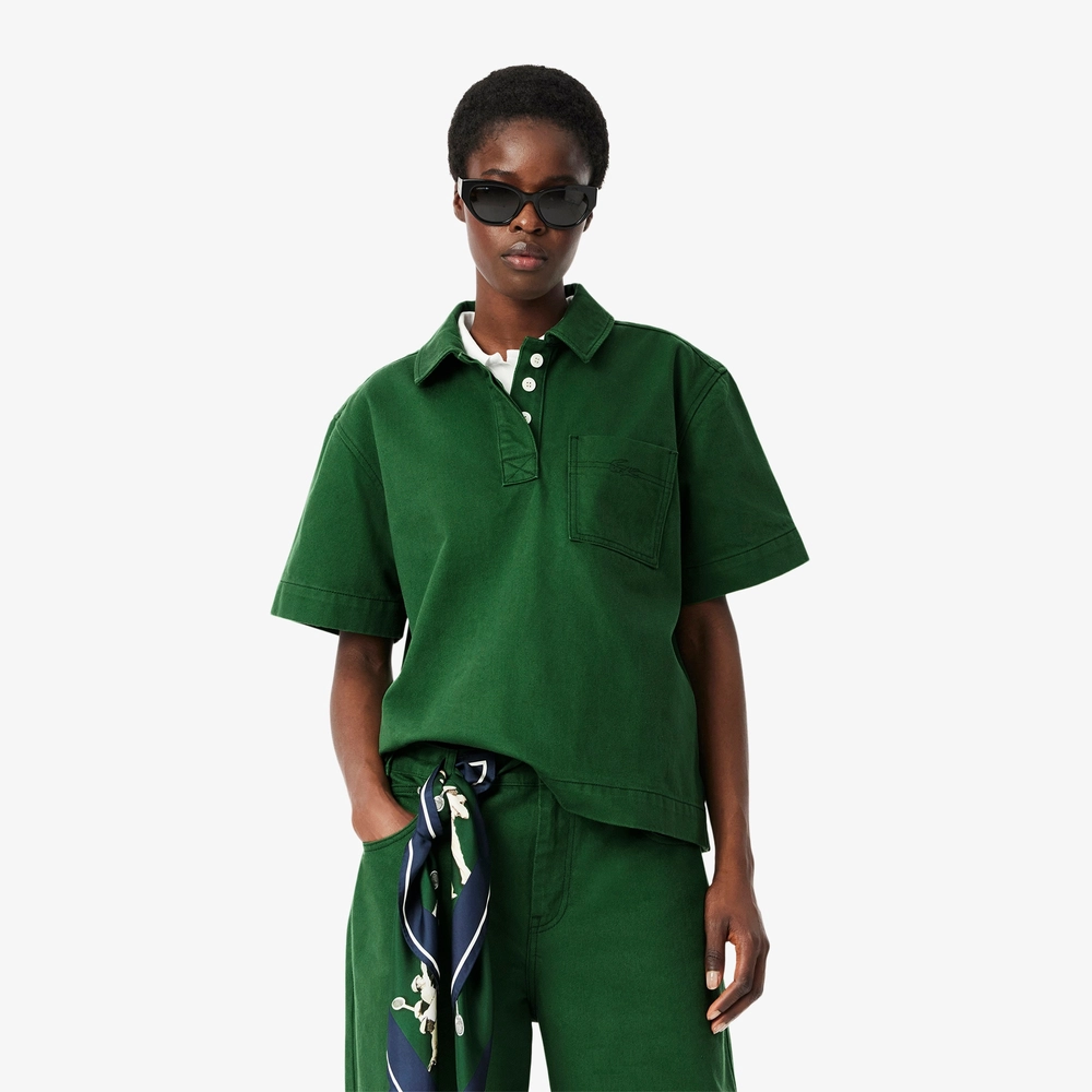 1e3f26_Lacoste-Oversized-Denim-Polo-Shirt_GREEN_CF0052-132_img2