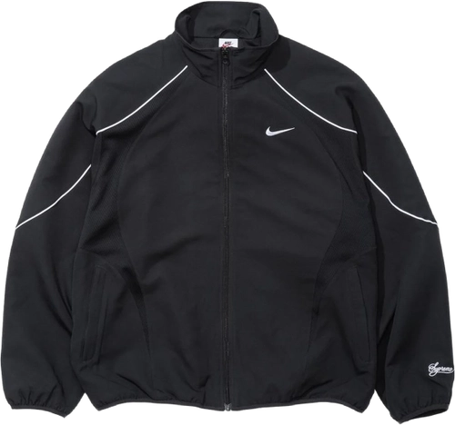 Image de Supreme Nike Track Jacket Black Hf8813 001