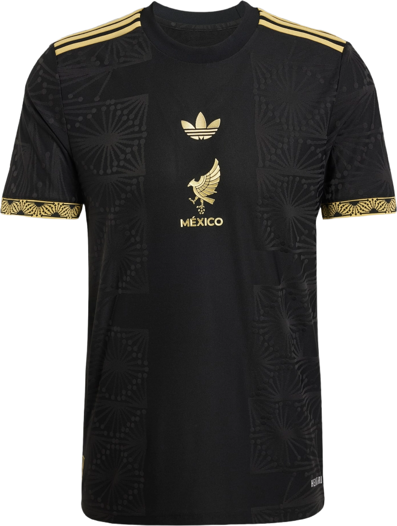 adidas Mexico Gold Jersey BLACK