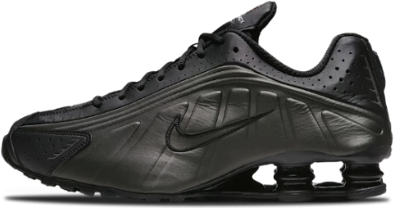 image de Nike Shox R4 Black Crimson Hq1988 001