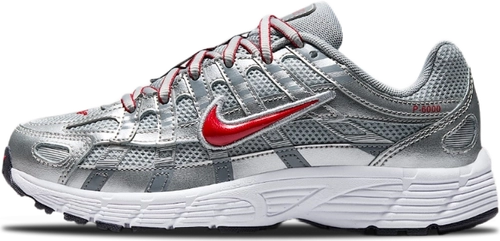image de Nike P 6000 Gs Metallic Silver Gym Red Hv5064 002