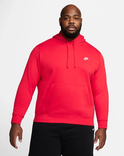 Image thumbnail Nike Sportswear Club Fleece Hoodie UNIVERSITY RED BV2654-657 image