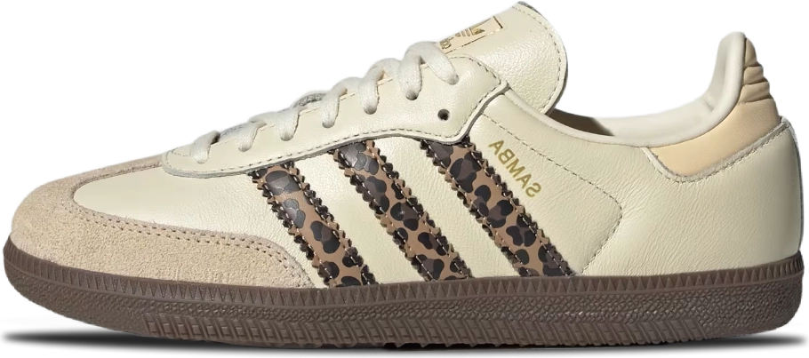adidas Samba OG GS LEOPARD CREAM WHITE
