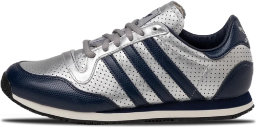 Adidas Galaxy Og Silver Metallic Night Indigo Jr1614