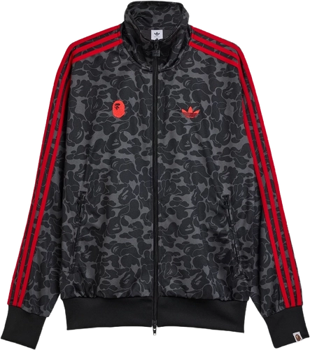 Image de Bape Adidas Firebird Tracksuit Jacket Black Jn7117
