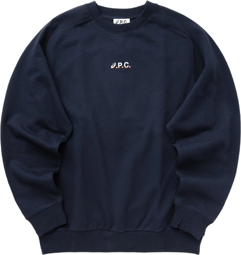 Image thumbnail A.P.C. x ASICS Lake GOTS Sweat DARK NAVY COEZD-H27958-IAK image