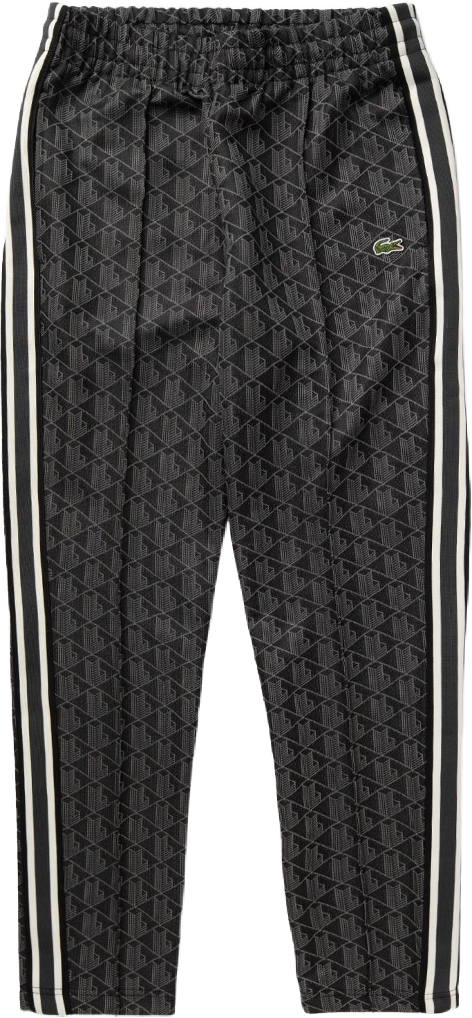 Lacoste Paris Jacquard Sweatpants BLACK