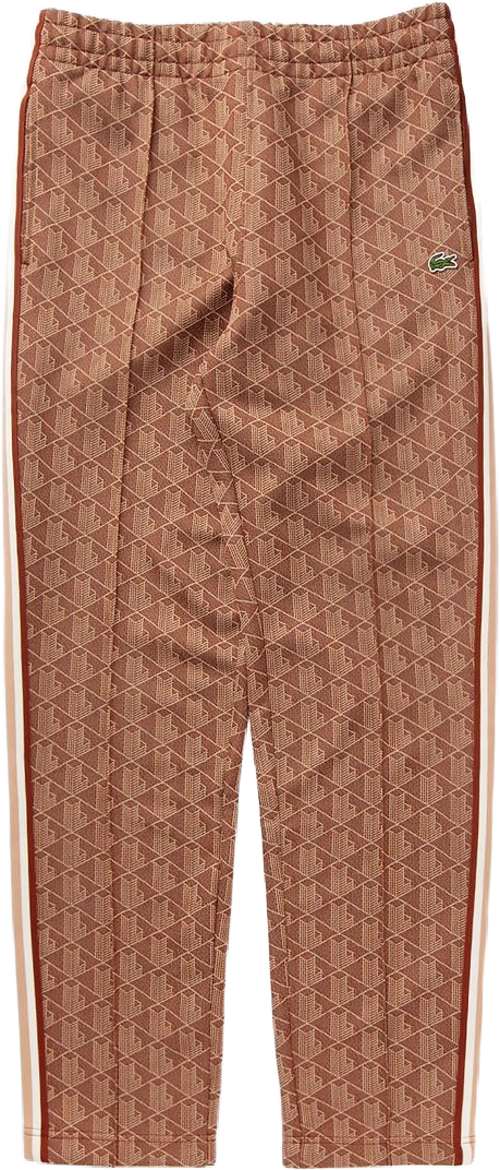 Lacoste Paris Jacquard Sweatpants BROWN