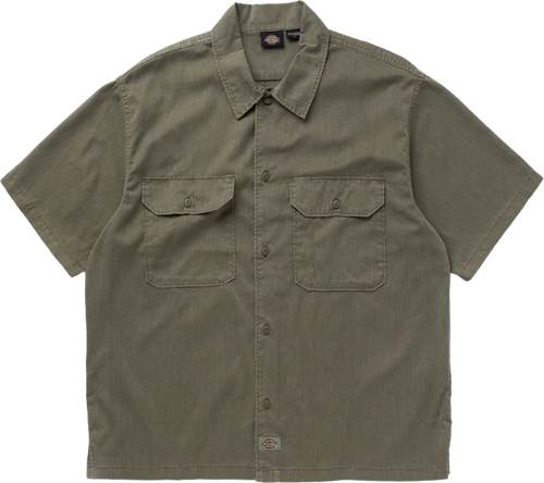 Image de Image thumbnail Dickies Unionville GD Work Shirt SS MILITARY GREEN DK0A4Z7QMGR1
