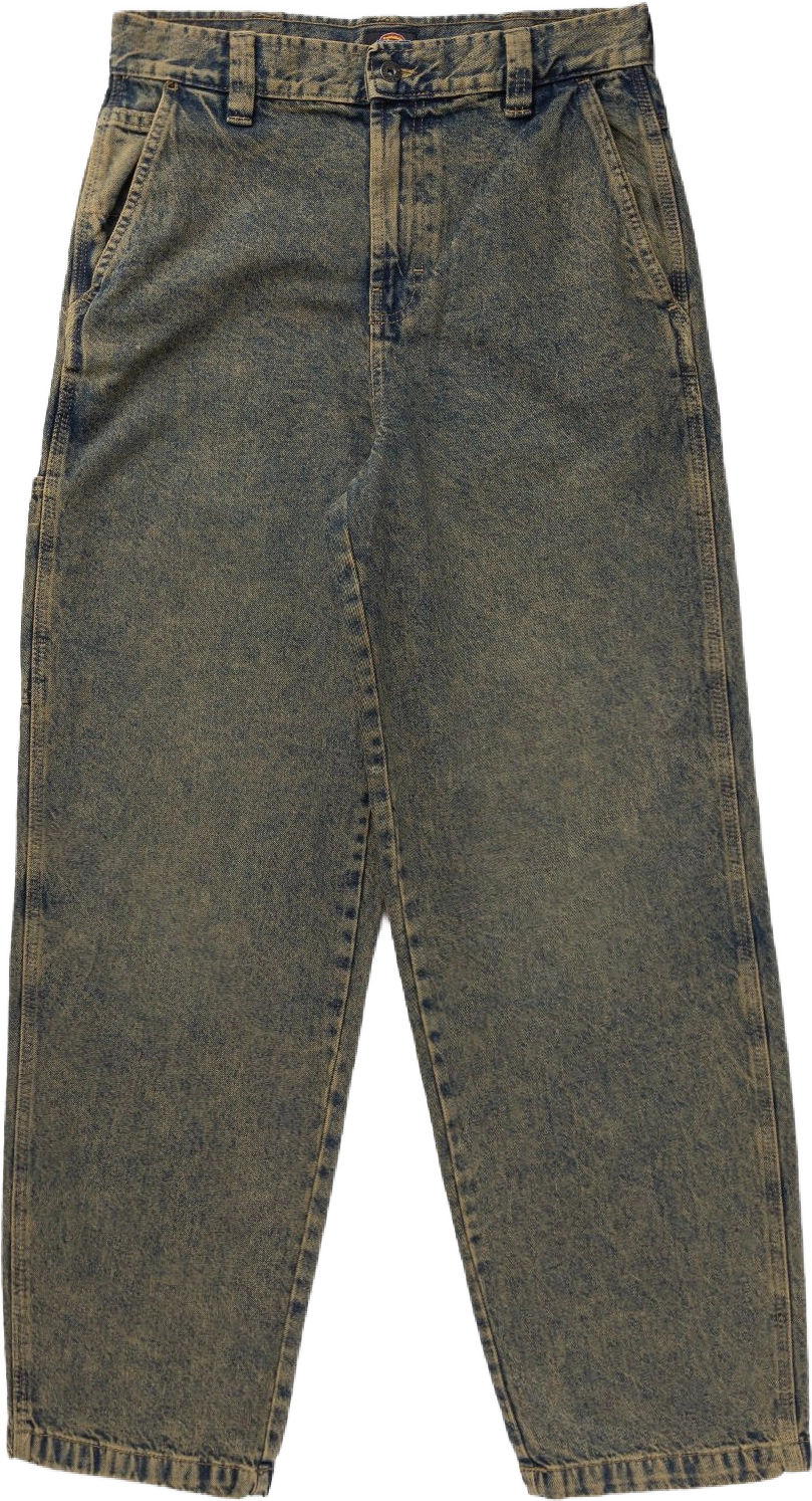 Dickies Madison Baggy Fit Denim YELLOW FADE INDIGO