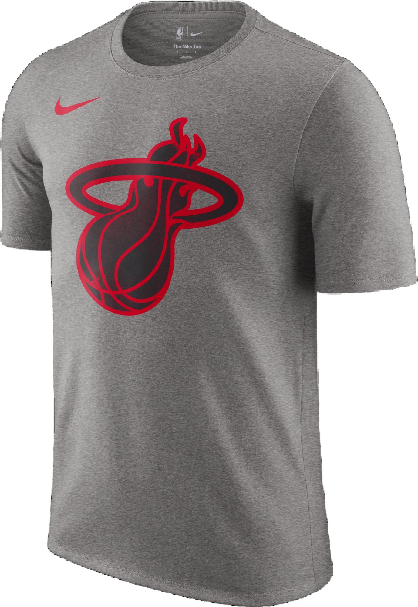 Nike NBA Miami Heat Essential City Edition T-shirt DARK GREY HEATHER
