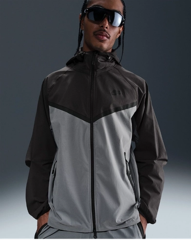 Nike Tech Woven Jacket Cool Grey Hm7151 065 image
