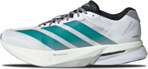 image de Adidas Adizero Boston 13 Cloud White Pure Teal Jr4791