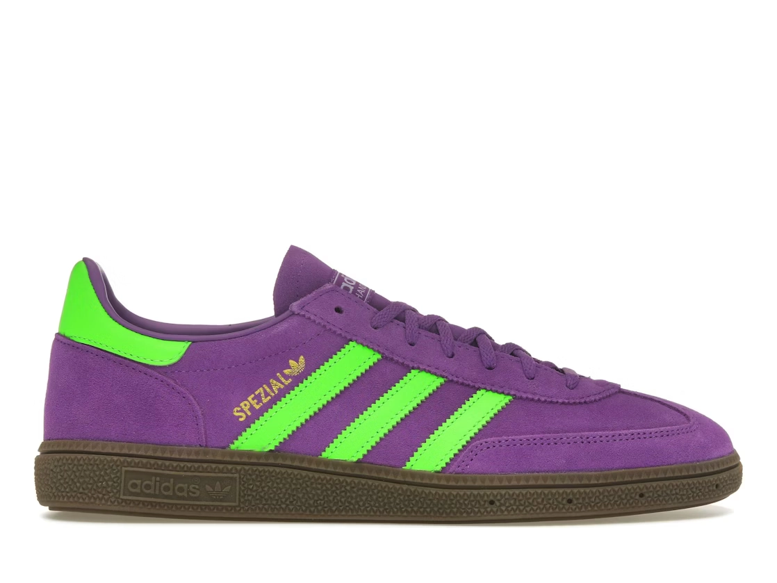 adidas Handball Spezial ACTIVE PURPLE SOLAR GREEN - view 0