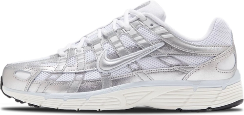 image de Nike P 6000 White Metallic Silver Bv1021 106