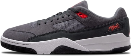 image de Air Jordan Flight Court Grey Crimson Hf3255 003