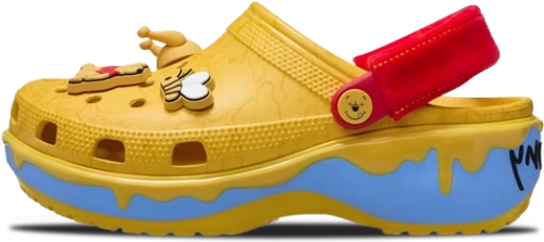 image de Winnie The Pooh Crocs Classic Platform Clog Wmns Yellow 211092 90h