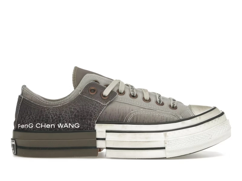 Feng Chen Wang x Converse Chuck 70 2 in 1 BROWN EGRET BLACK - view 0