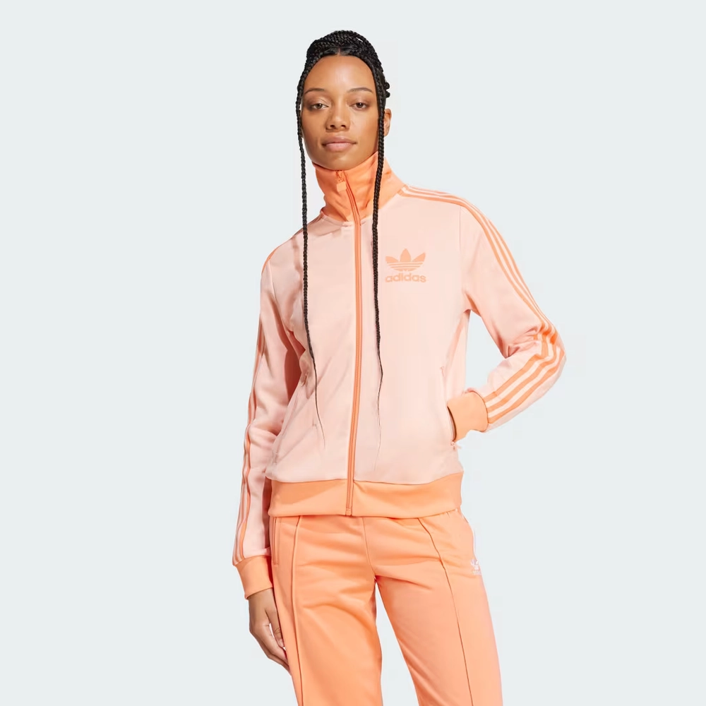 ◆adidas◆ Beckenbauer track top glow pink JC5808 adidas Beckenbauer Track Top 