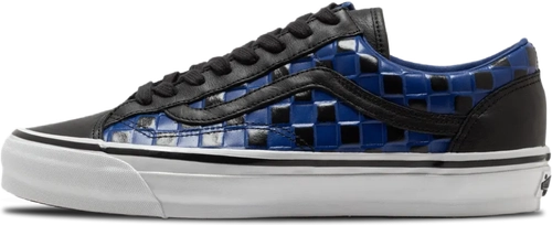 image de Vans Otw Old Skool 36 Vibram Leather Check True Blue Vn000d2gbte1