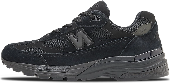 New Balance 992 Made in USA TRIPLE BLACK