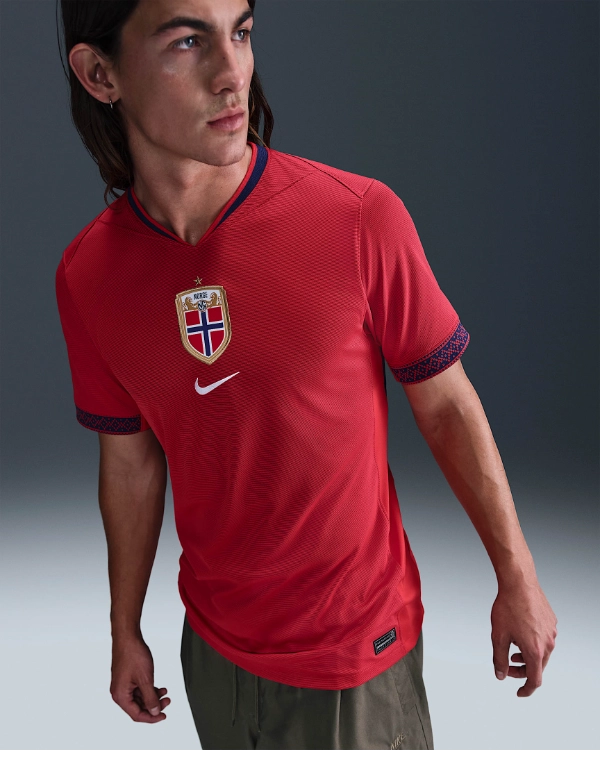 Nike Soccer Replica Jersey 2025 Women's Team NORWAY STADIUM HOME