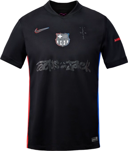 Travis Scott Nike Replica Jersey 2025 Fc Barcelona Stadium Away Iq8330 010 image