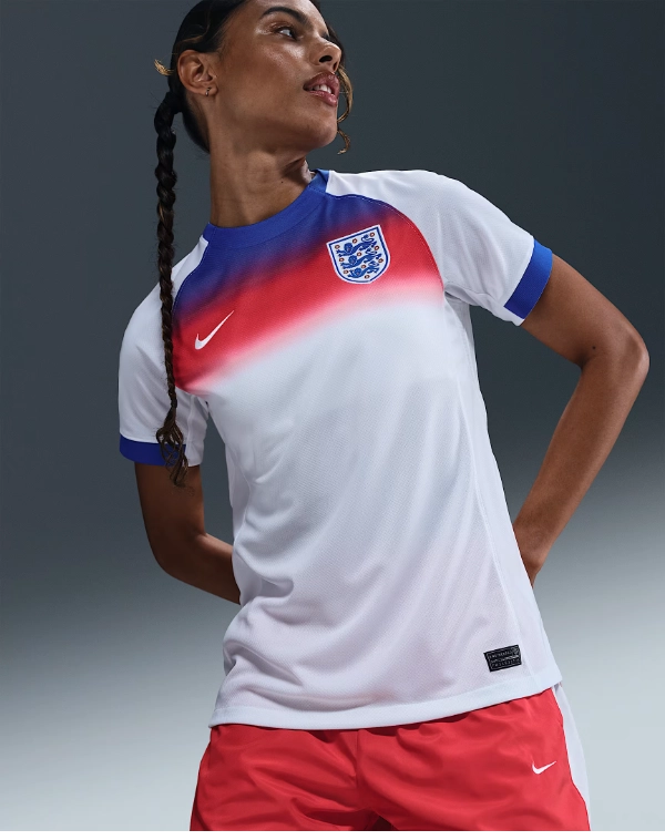 Nike Soccer Replica Jersey 2025 Women's Team ENGLAND STADIUM HOME