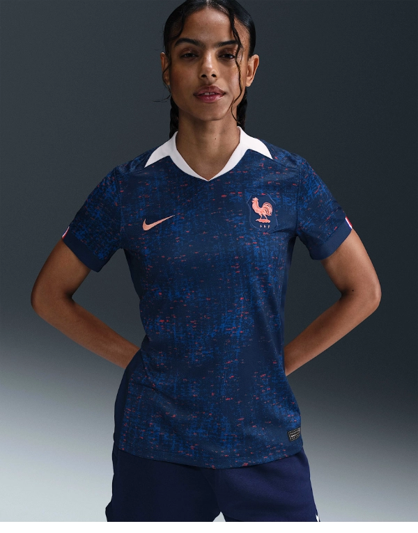 Nike Soccer Replica Jersey 2025 Women's Team FFF STADIUM HOME
