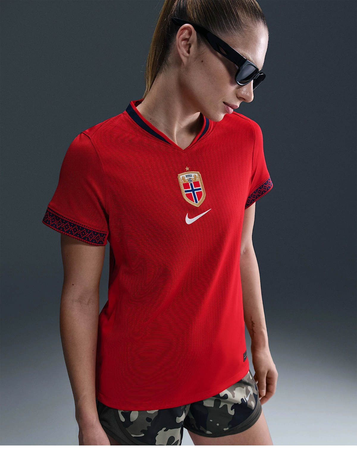 Nike Soccer Replica Jersey 2025 Women's Team NORWAY STADIUM HOME