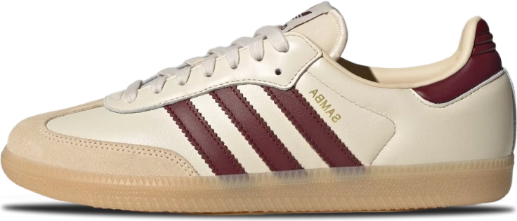 adidas gazelle silver green womens adidas Samba OG Wonder White Maroon (W)
