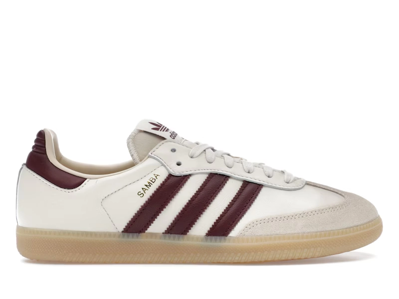 Adidas Samba OG WONDER WHITE SHADOW RED - view 0