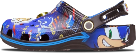 Sonic the Hedgehog x Crocs Classic Clog BLUE BLACK
