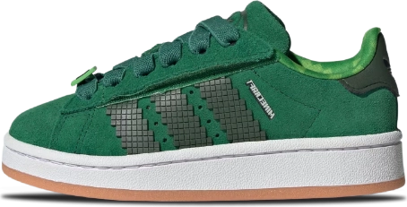 Minecraft x adidas Campus 00s GS GREEN