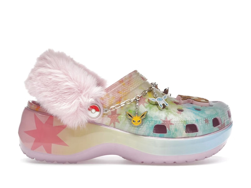 Pokemon x Crocs Classic Platform Clog WMNS EEVEE - view 0