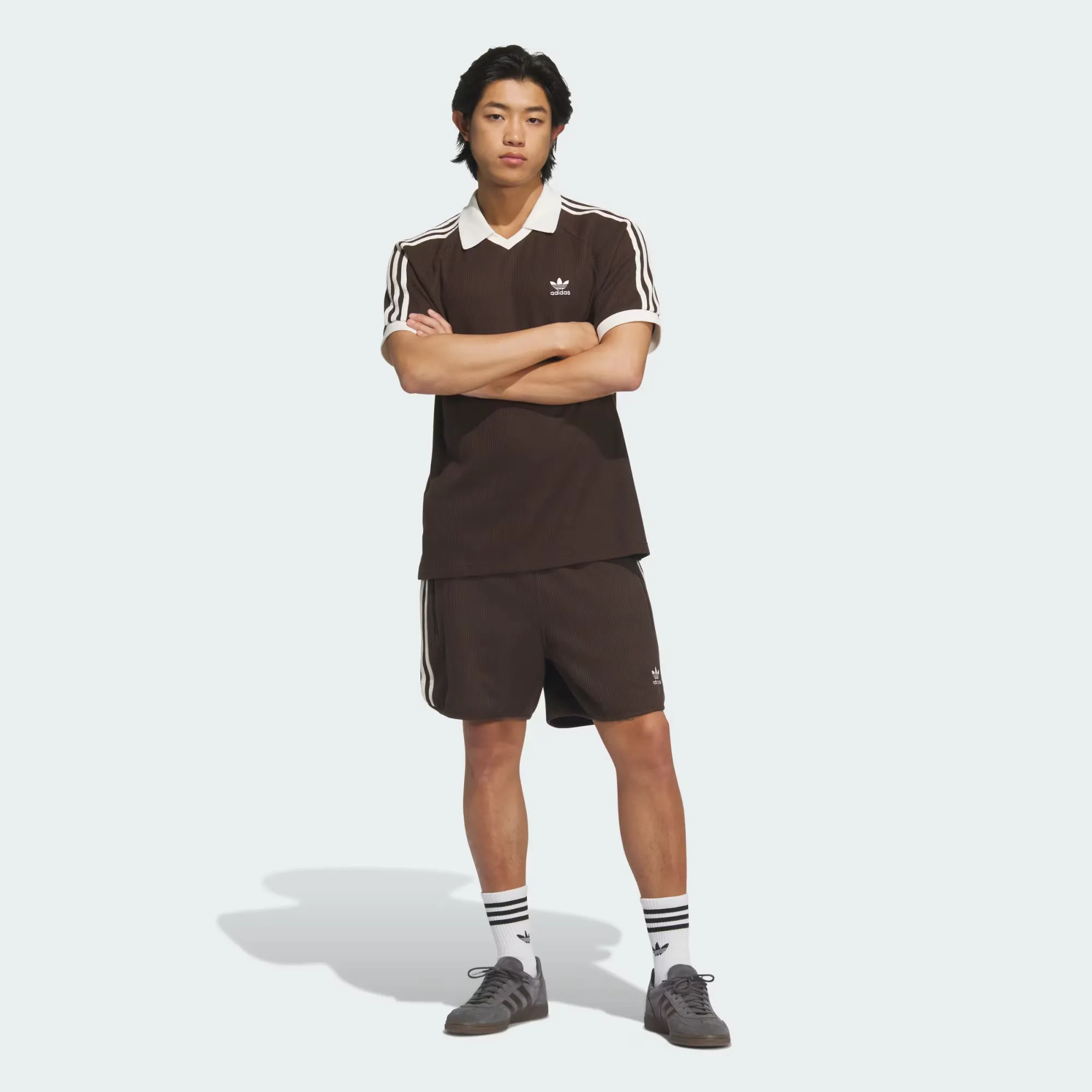 【M】adidas WAFFLE SHORT SLEEVE POLO atmos adidas WAFFLE SHORT SLEEVE POLO | atmos（アトモス） 公式