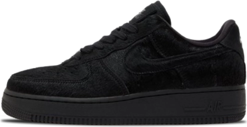 Nike Air Force 1 Low 07 Wmns Triple Black Pony Hair Ii7398 001 image
