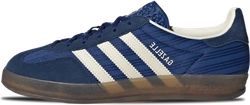 adidas gazelle silver green womens adidas Gazelle Indoor Night Indigo Off White Gold Metallic – Coolkicks main image 1