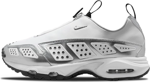 image de Nike Air Max Sndr Wmns White Metallic Silver Hj4130 100